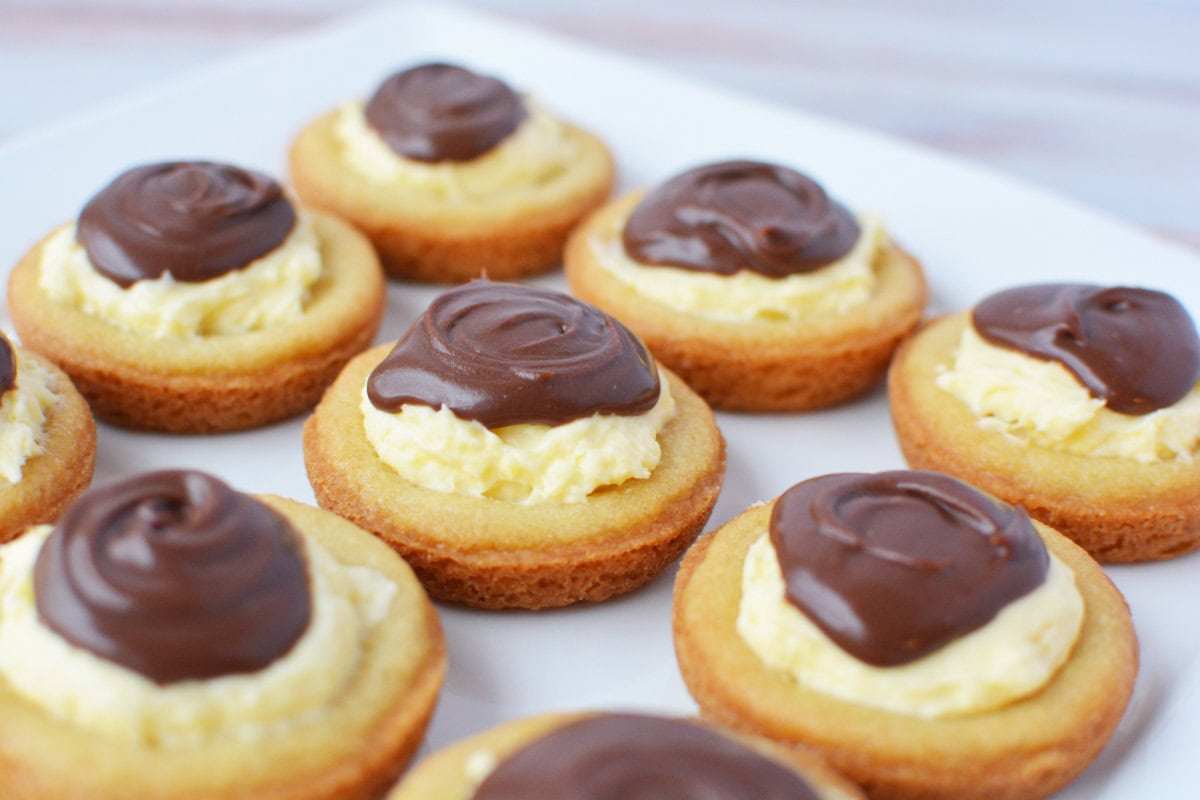 Quick and Easy Boston Cream Pie Cookies Recipe | A Magical Mess