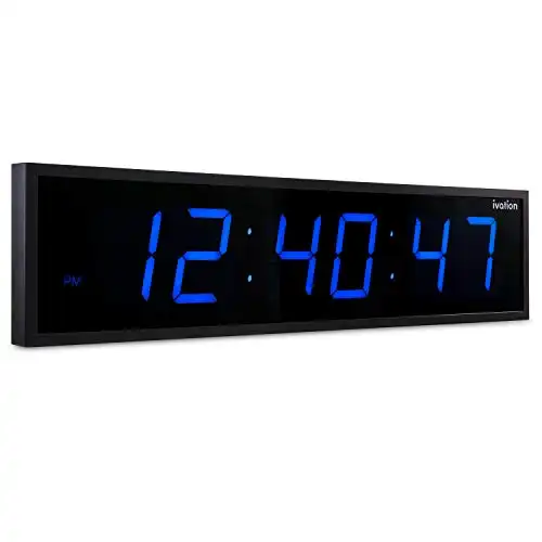 Big Oversized Digital LED Clock