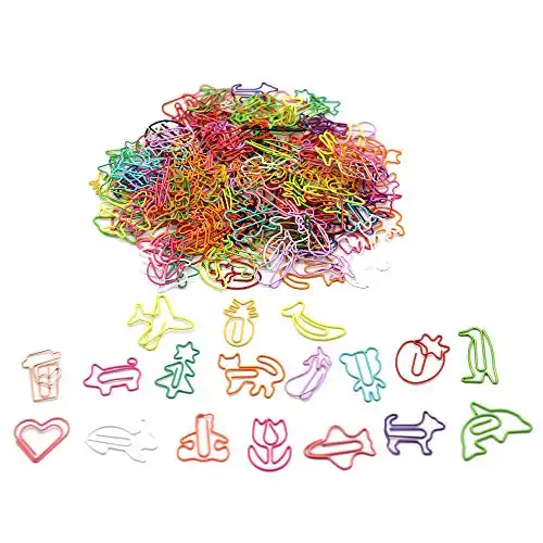 150 Pcs Fun Paper Clips