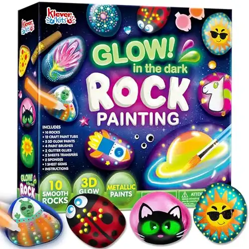 Glow in The Dark Rock Kit