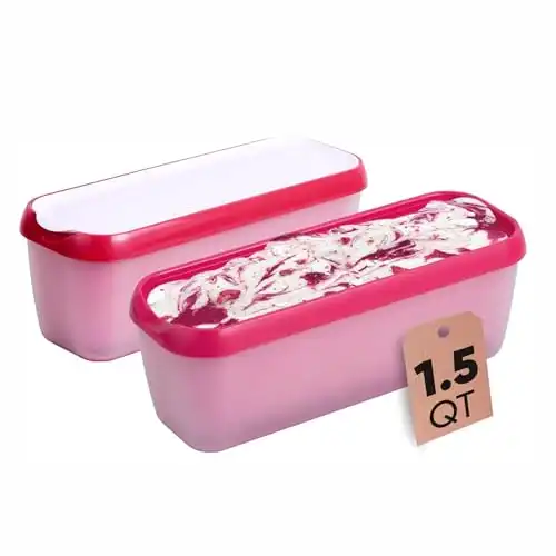 Ice-Cream Storage Containers