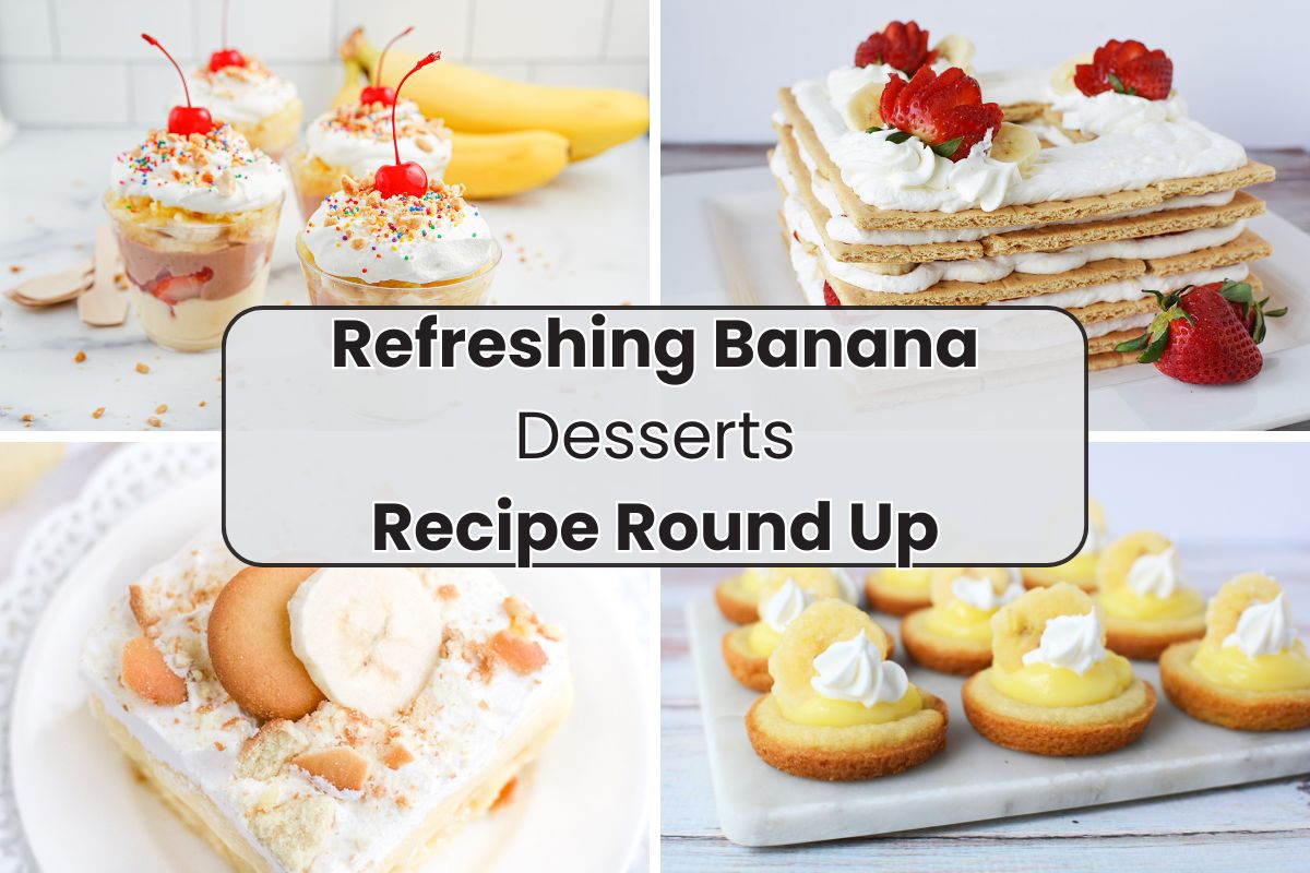 12 Refreshing Banana Desserts to Keep You Cool This Summer | A Magical Mess