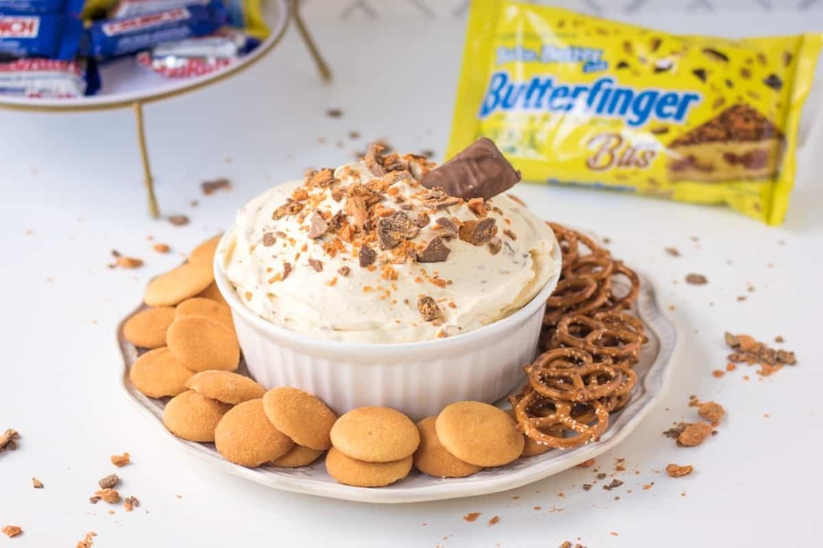 Butterfinger fluff dip