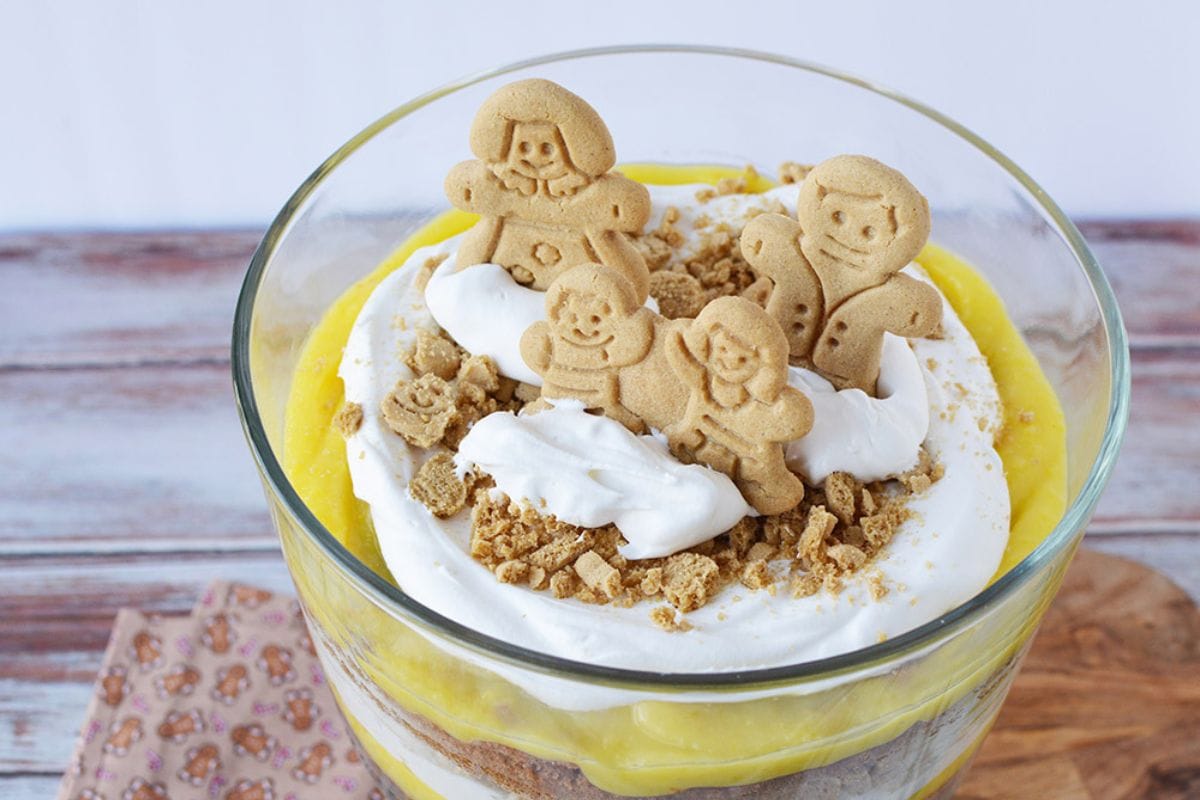Gingerbread trifle