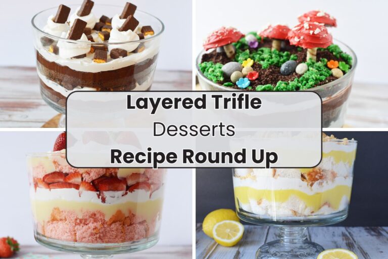 4 trifles in a collage