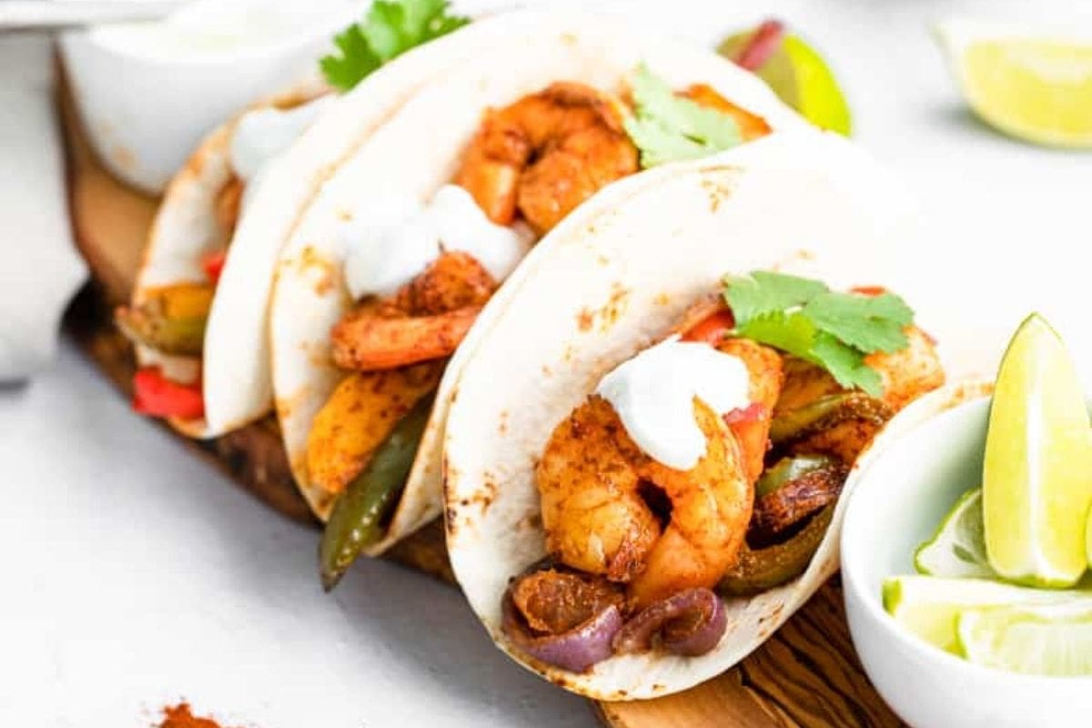 shrimp tacos