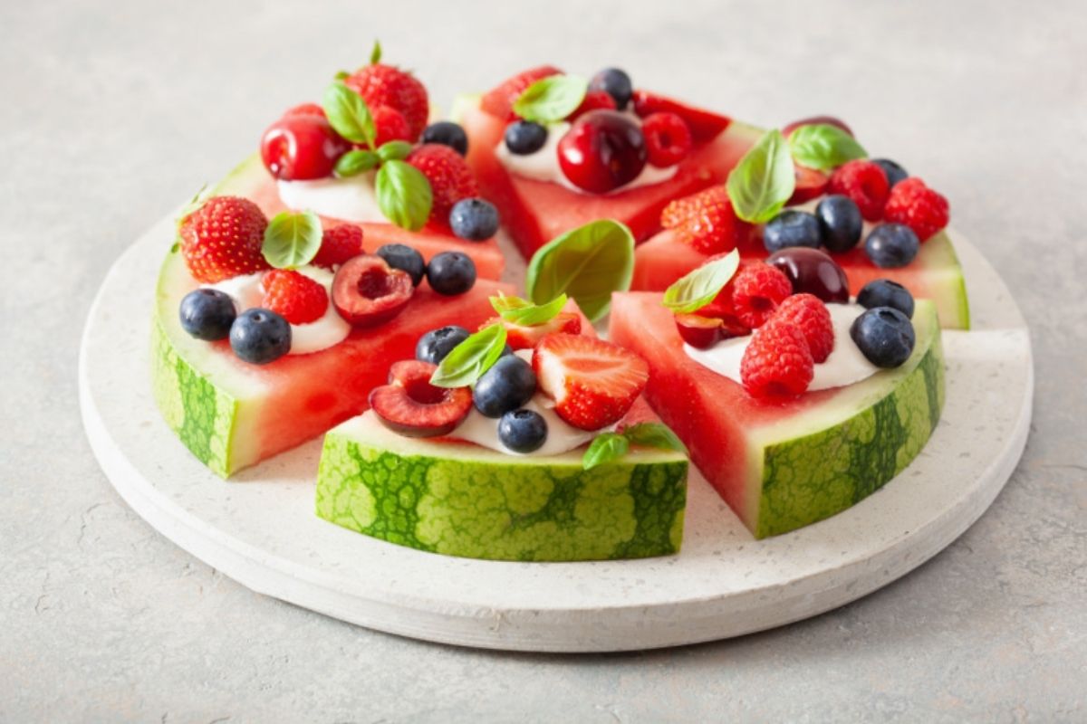 watermelon pizza