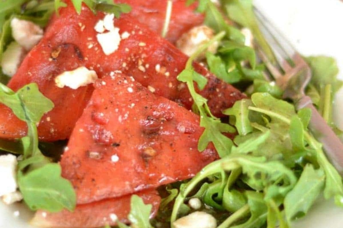 grilled watermelon salad