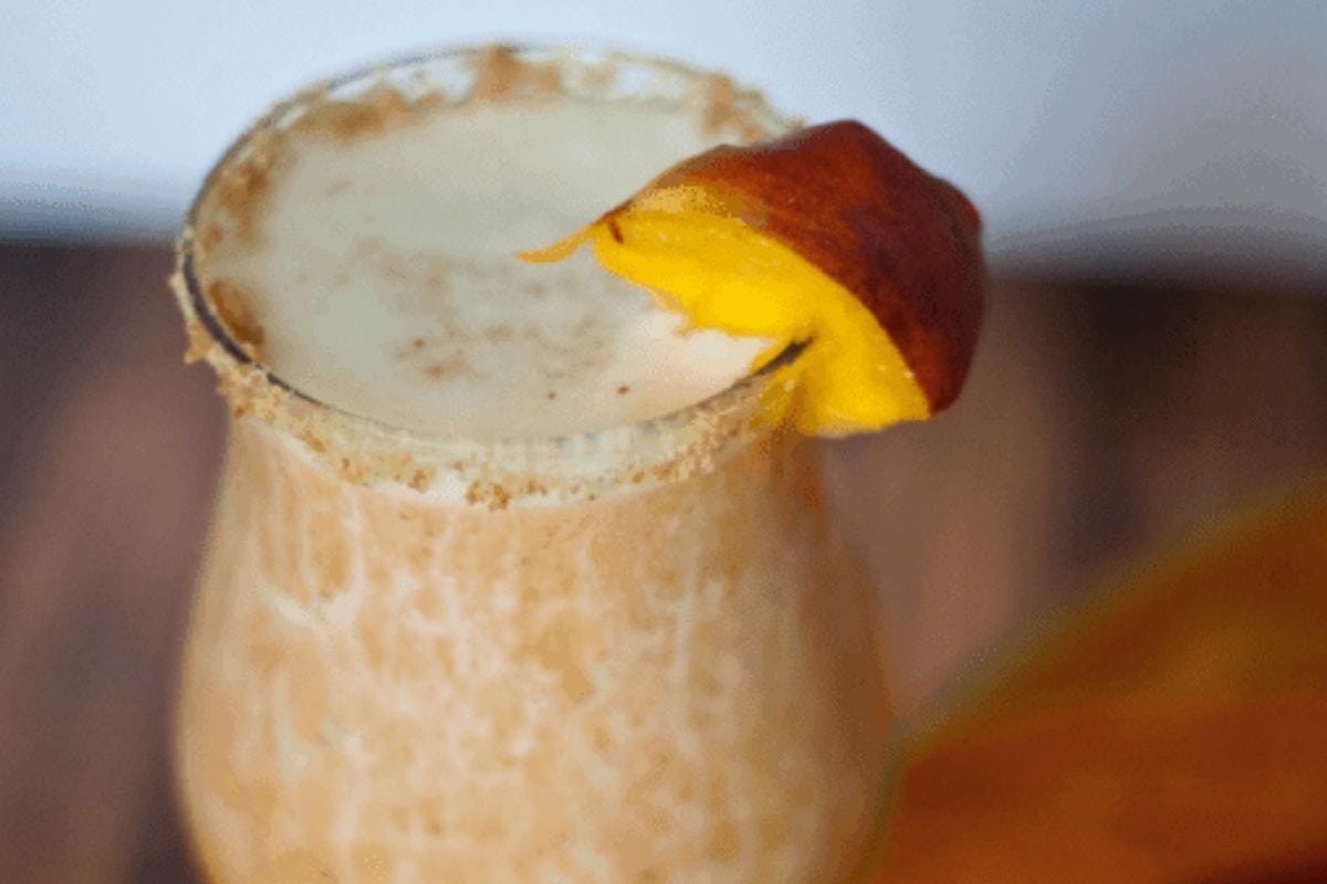 peach cobbler margarita