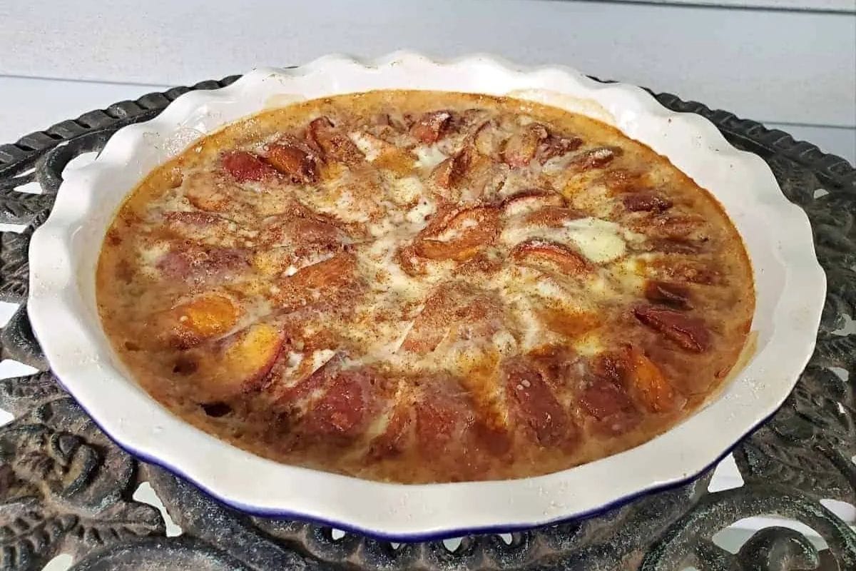 peach kuchen