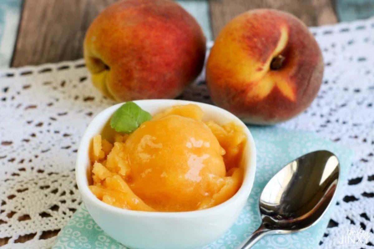 peach sorbet