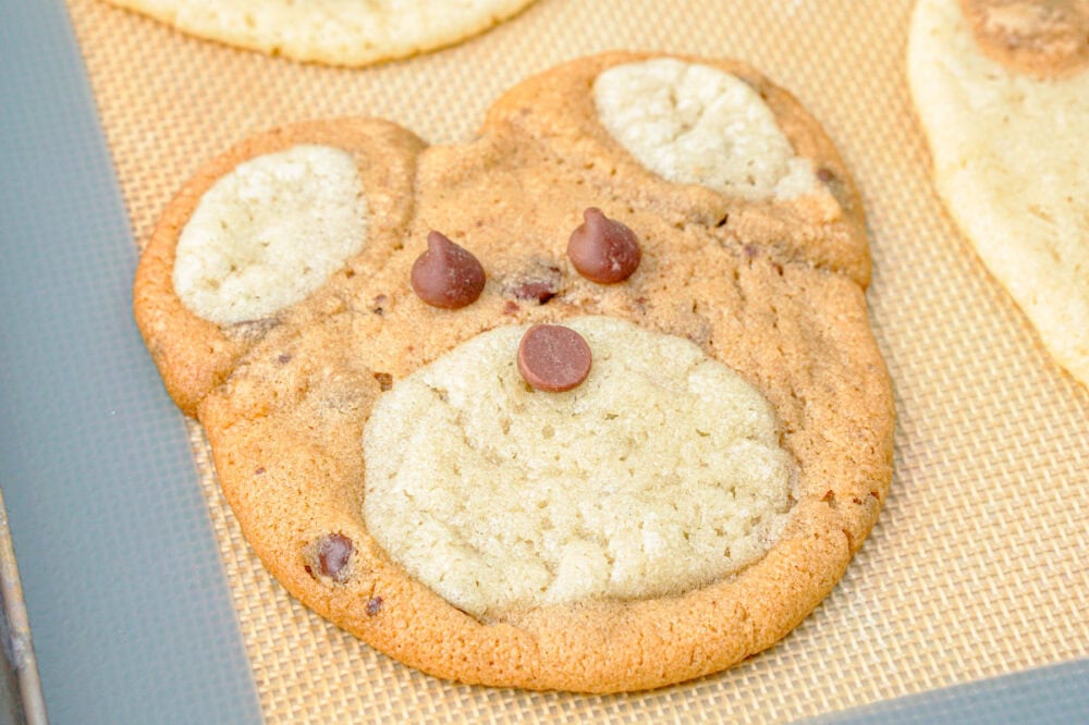 cookie dough bear face